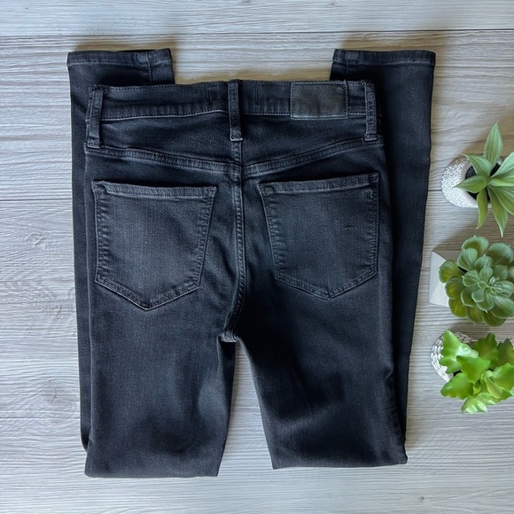 MADEWELL mid-rise skinny button down jeans size 25 - Picture 8 of 12